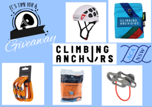 We are launching our annual member giveaway. This starts with prizes donated by one of our major sponsors, Climbing Anchors. Everyone who is an ACANSW member on Nov 30 will be eligible to be in the draw for these and many other great gifts. Don't delay, sign up today and help support climbing access...